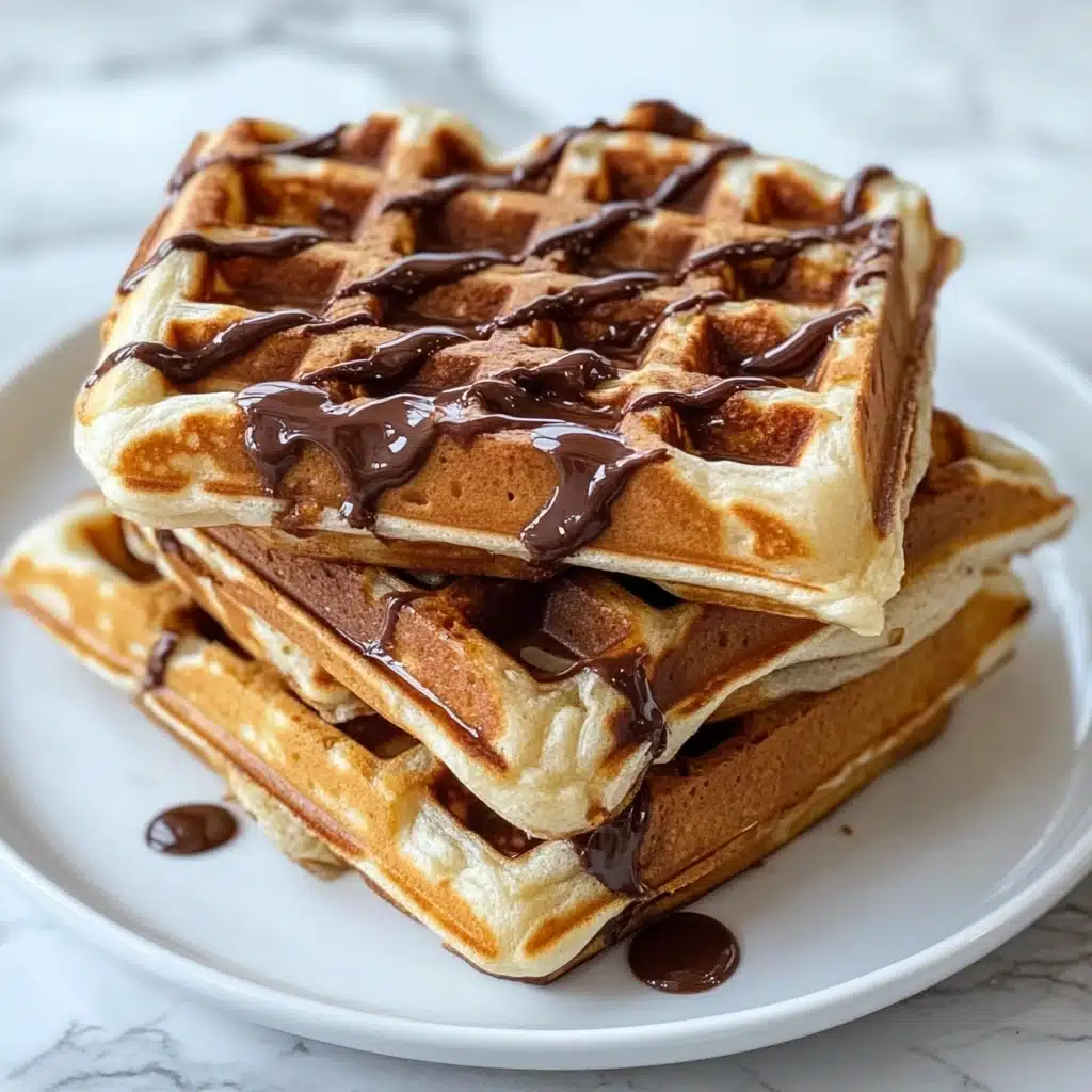 Nutella Stuffed Waffles Recipe - Recipe Image