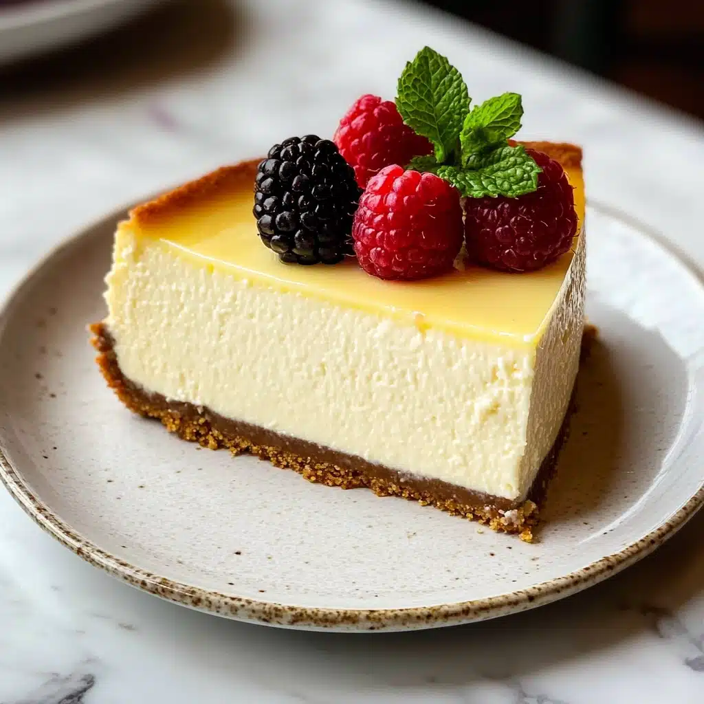 Crème Brûlée Cheesecake Recipe - Recipe Image