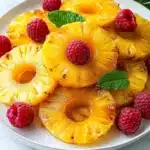 Grilled Pineapple with Brown Sugar Cinnamon Glaze Recipe