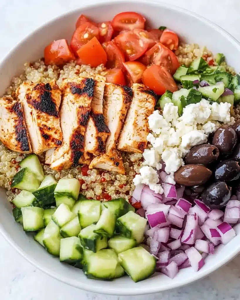 Greek Chicken Bowl Recipe