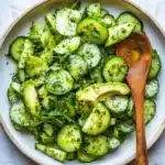 Lime-Kissed Avocado Cucumber Salad Recipe