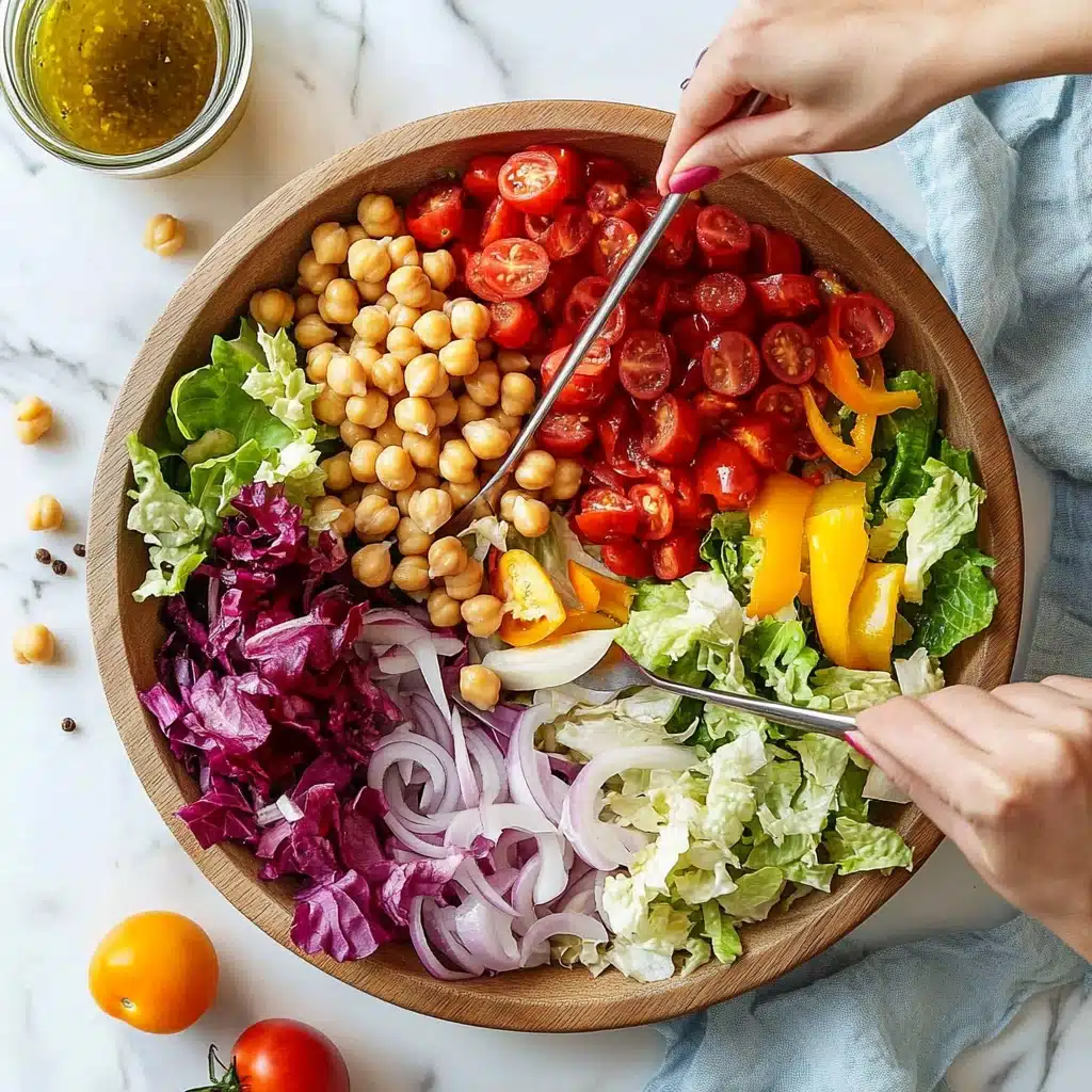 Lemon Herb Italian Chopped Salad Recipe - Recipe Image