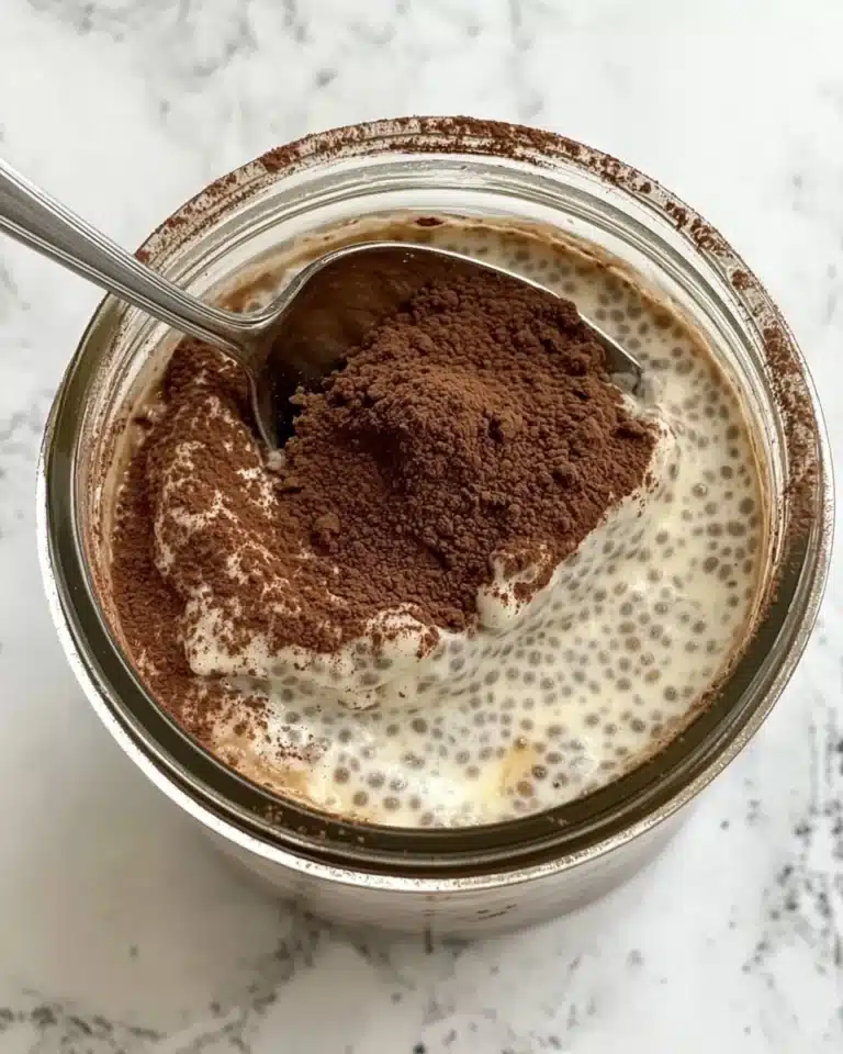Coffee-Infused Chia Yogurt Delight Recipe