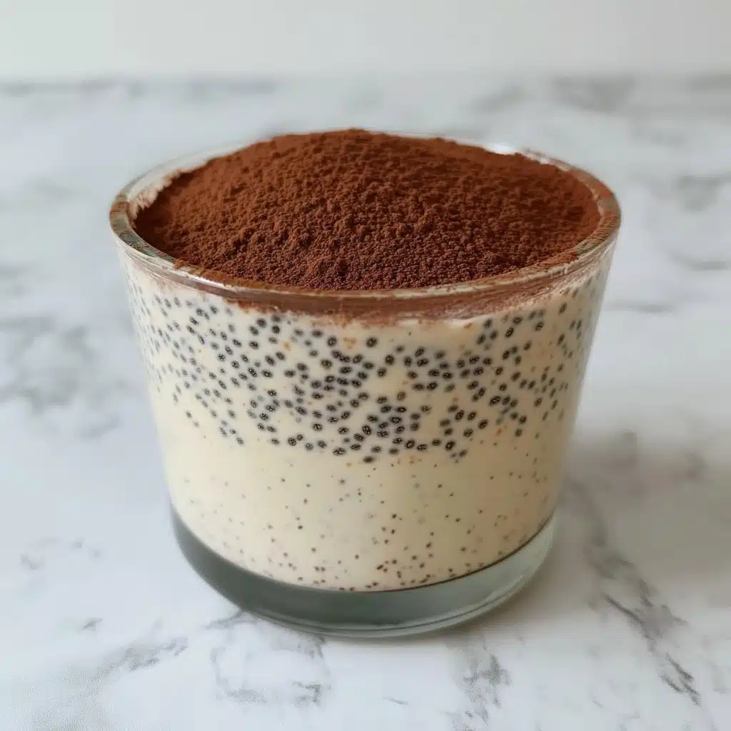 Coffee-Infused Chia Yogurt Delight Recipe - Recipe Image