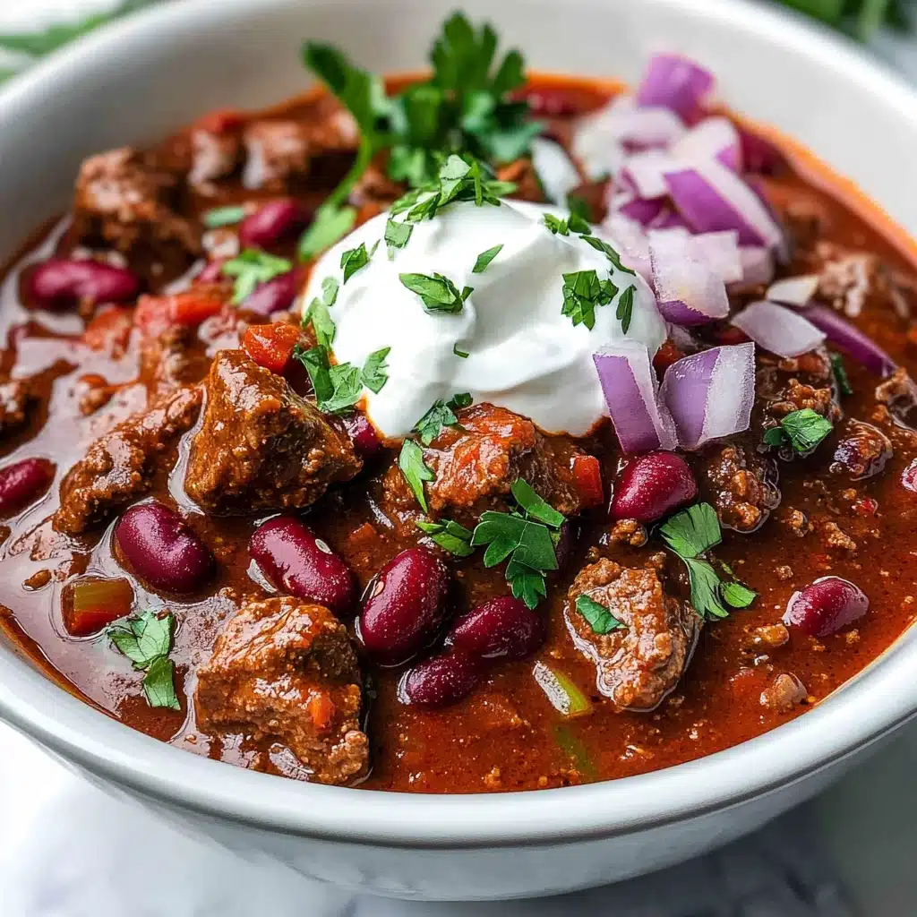 Ultimate Slow-Cooked Short Rib Chili Recipe - Recipe Image