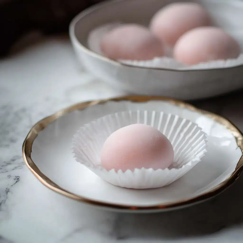 Creamy Strawberry Mochi Delights Recipe - Recipe Image