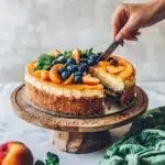 Blueberry Peach Cheesecake Delight Recipe