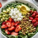 Sweet Strawberry Almond Crunch Salad Recipe