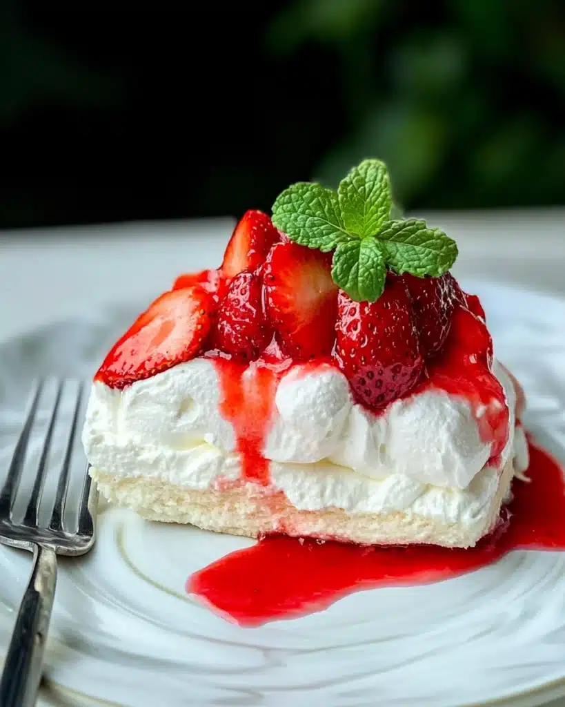 Strawberry Pavlova Recipe