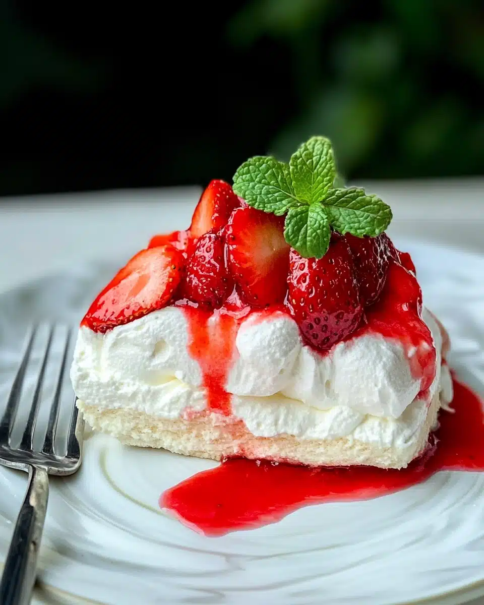 Strawberry Pavlova Recipe