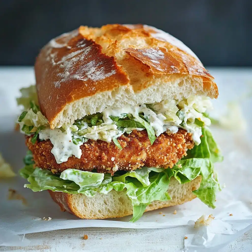 Crispy Chicken Caesar Sandwich Recipe - Recipe Image