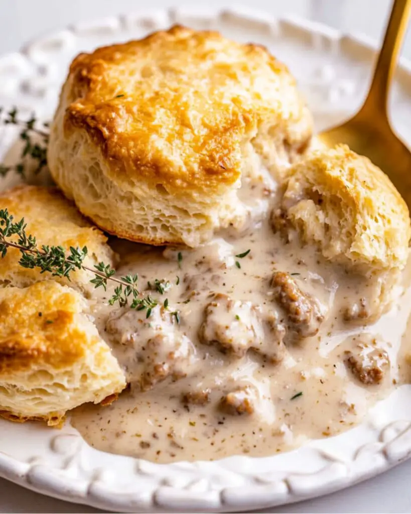 Southern Biscuits and Sausage Gravy Recipe