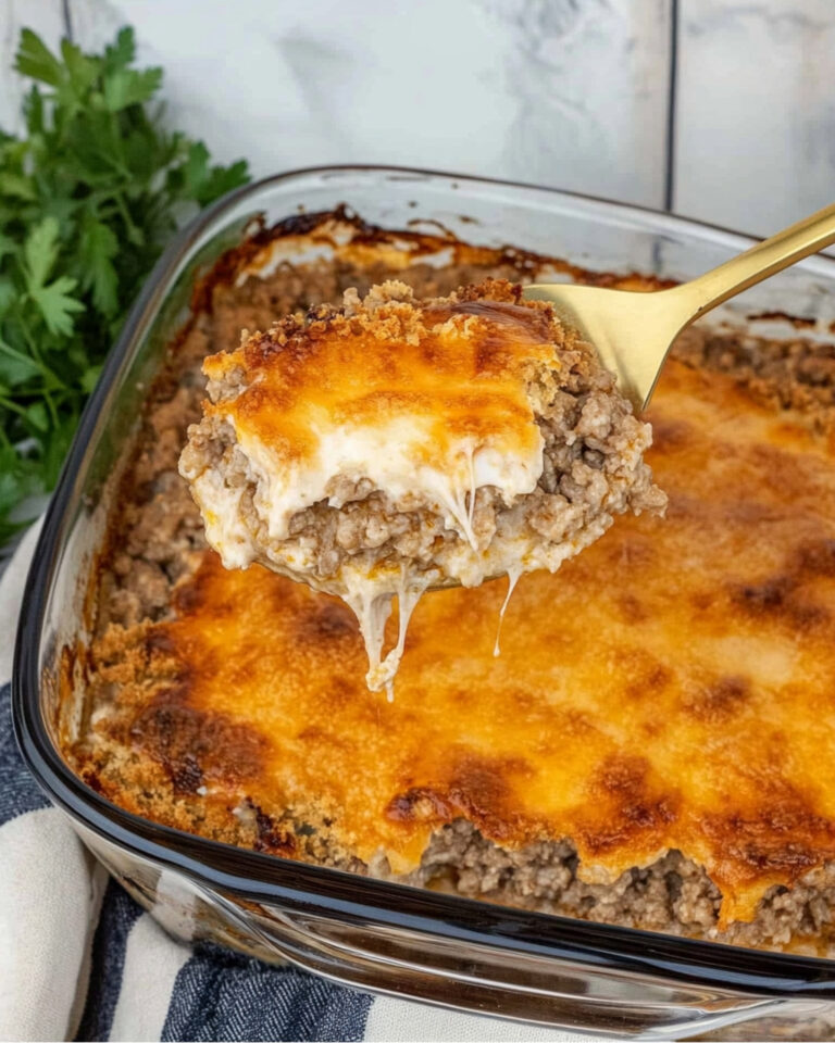 Cheddar Bay Ground Beef Cobbler Recipe