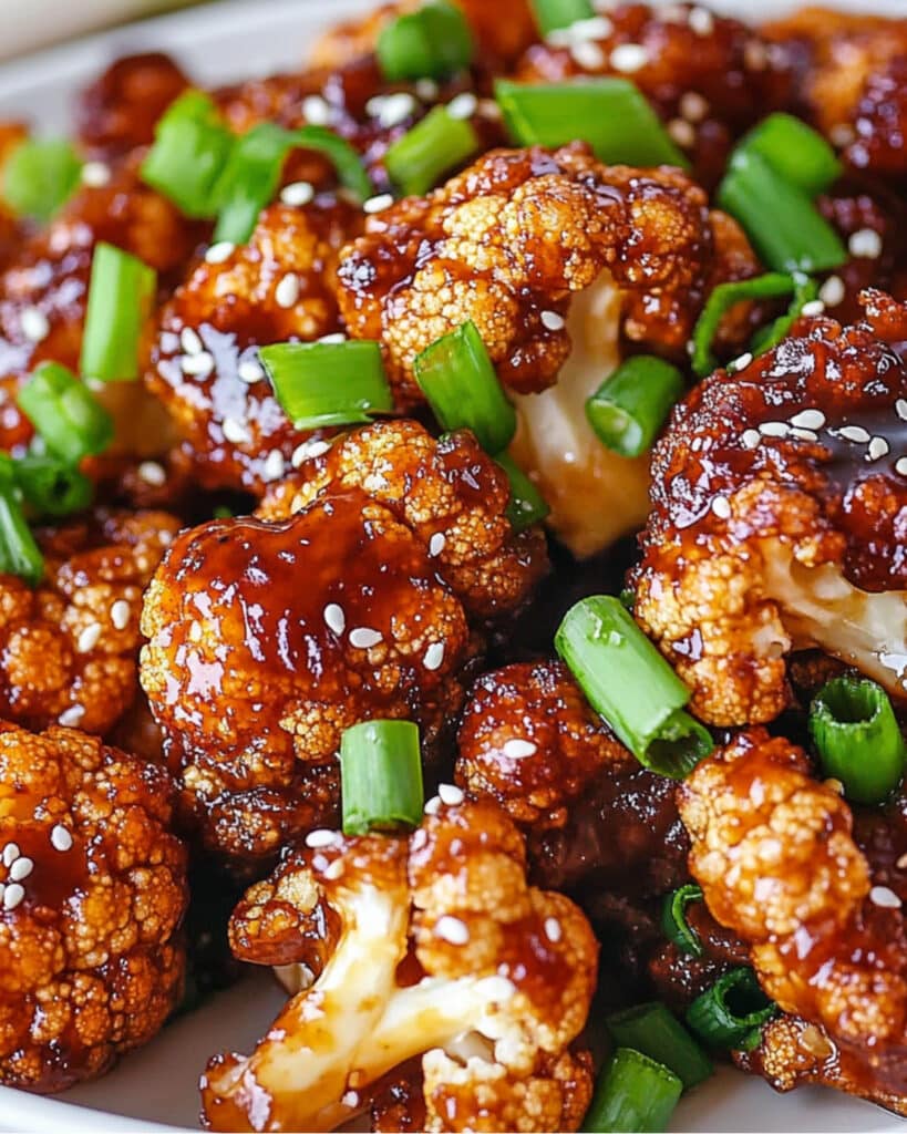 Spicy Maple Roasted Cauliflower Recipe