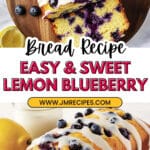 Lemon Blueberry Bread Recipe