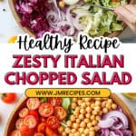 Lemon Herb Italian Chopped Salad Recipe