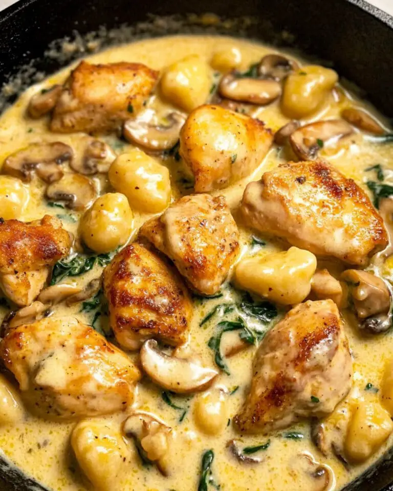 Creamy Chicken and Gnocchi Recipe