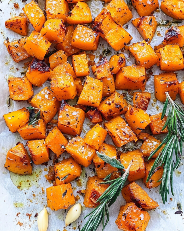 Rosemary Parmesan Roasted Sweet Potatoes Recipe