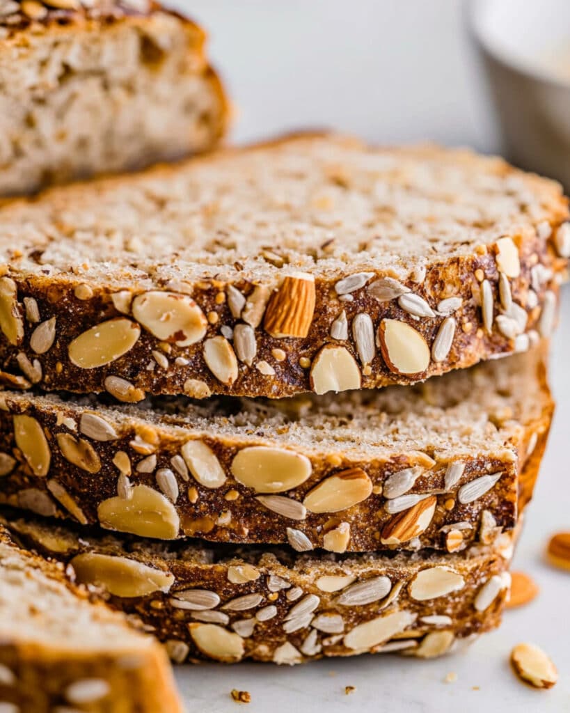 Nut & Seed Healthy Fat Bread Recipe