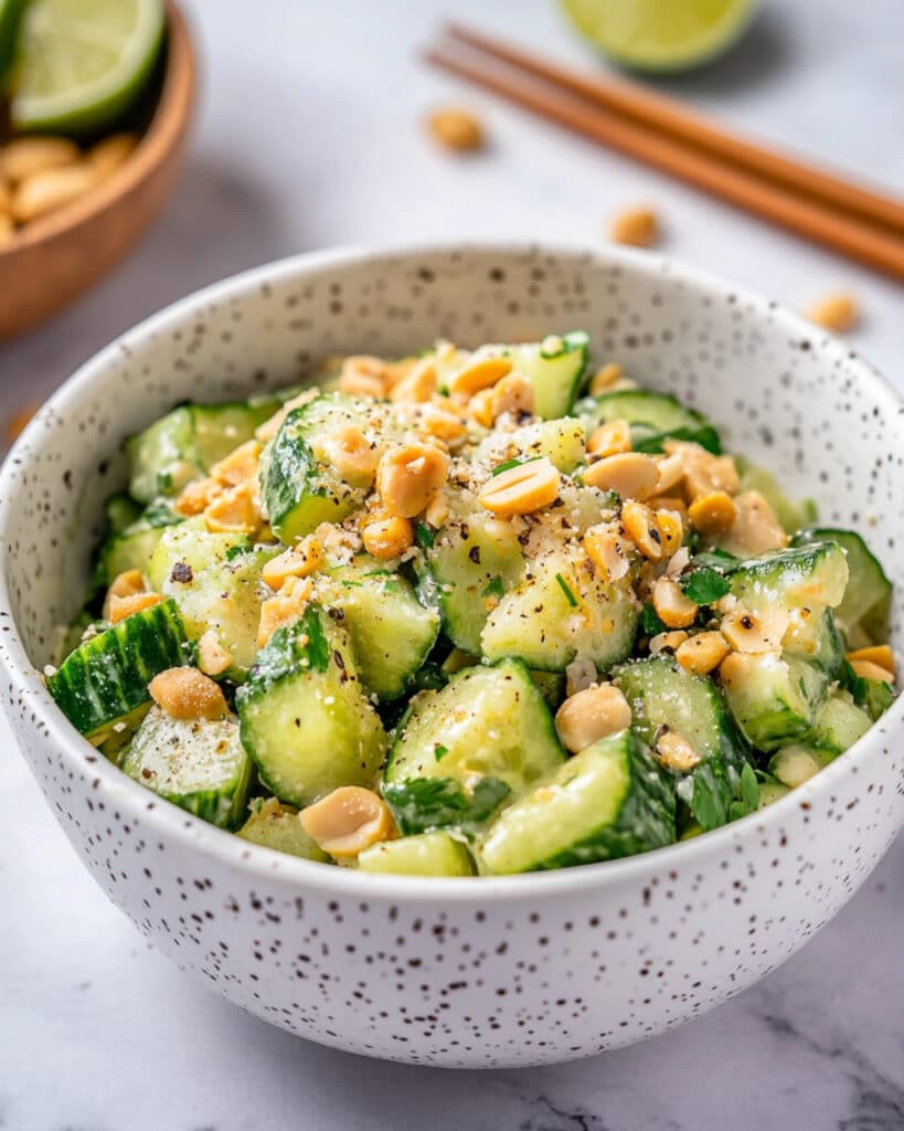 Refreshing Miso Smashed Cucumber Salad Recipe