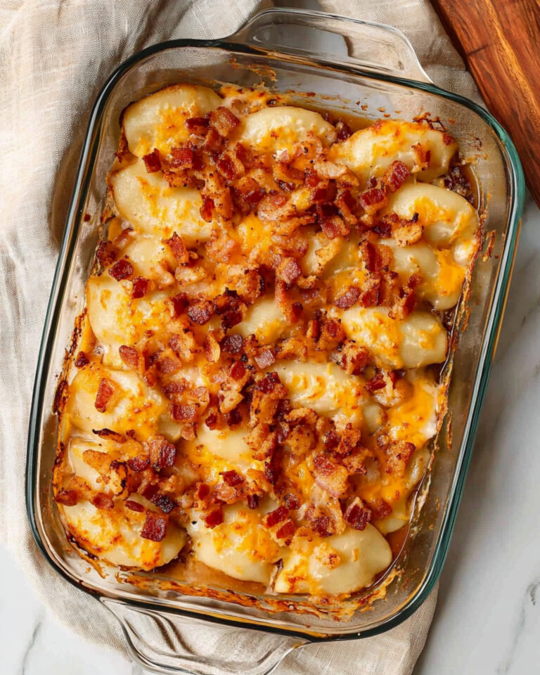 Sloppy Joe Pierogi Casserole Recipe