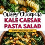 Smoky Caesar Kale Pasta Salad Recipe