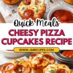 Pizza Cupcakes: Savory, Cheesy, and Irresistible Recipe