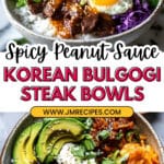 Korean Bulgogi BBQ Steak Bowls Recipe
