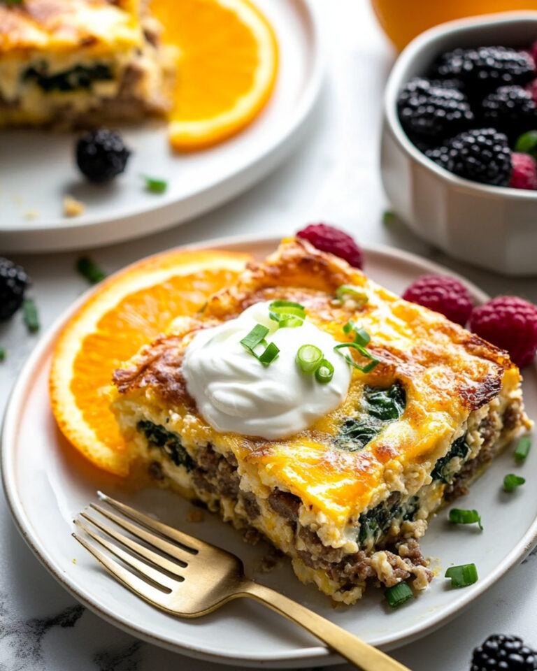 Hearty & Easy Breakfast Casserole Recipe