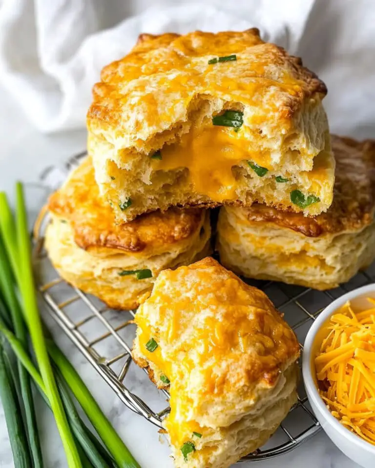 Cheddar Scallion Biscuits Recipe