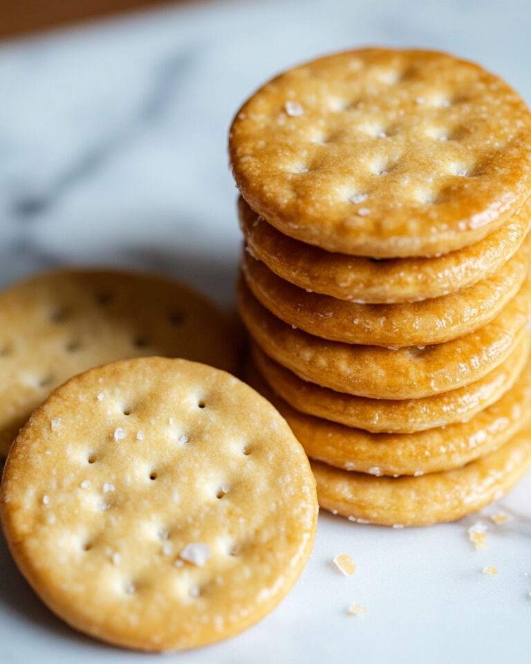 Homemade Ritz Crackers Recipe