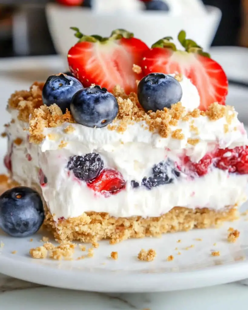 No-Bake Berry Lush Recipe