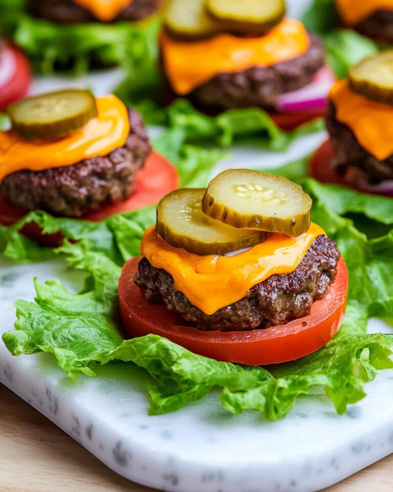 Loaded Melty Cheeseburger Cups Recipe