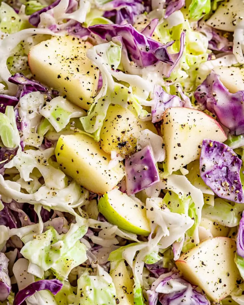 Brussels Sprout Apple Coleslaw Recipe