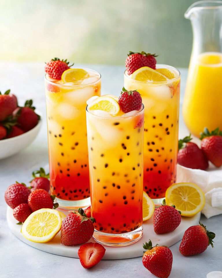 Strawberry Passionfruit Lemonade Recipe