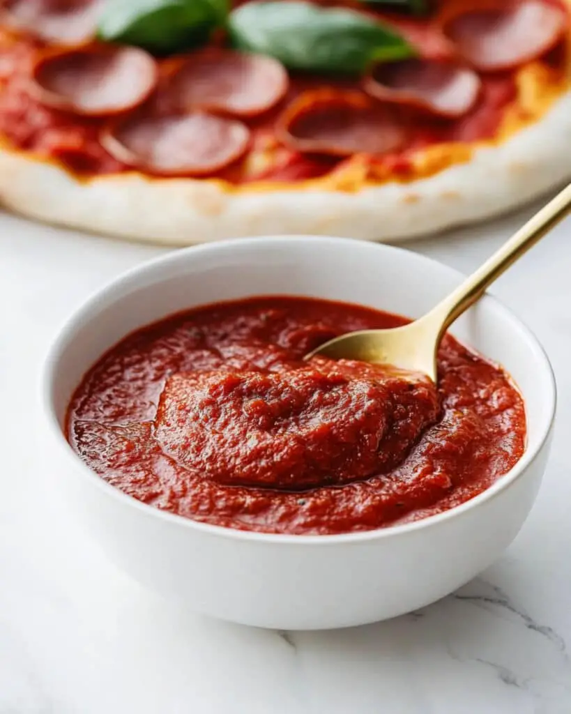 Extra Thick Homemade Pizza Sauce Recipe
