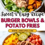 Burger Bowl Delight Recipe