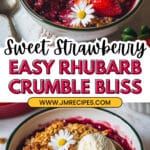 Strawberry Rhubarb Crumble Delight Recipe