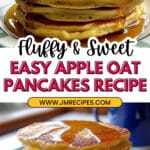 Apple Oat Pancakes Recipe
