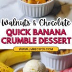 Banana Jaggery Crumble Delight Recipe