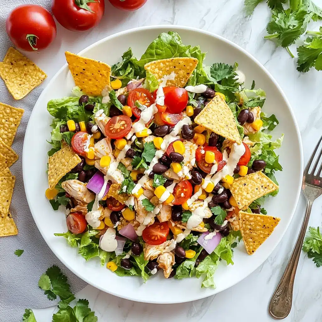 BBQ Chicken Salad Recipe - Recipe Image