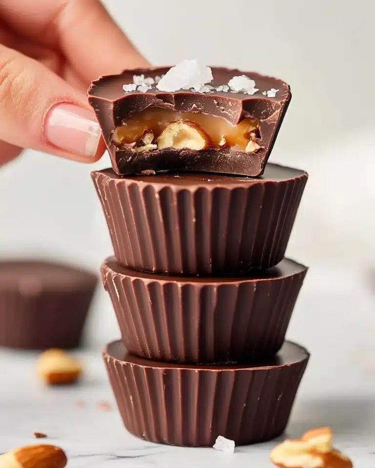 Chocolate Hazelnut Butter Cups Recipe
