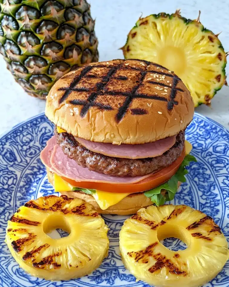 Hawaiian Burger Recipe