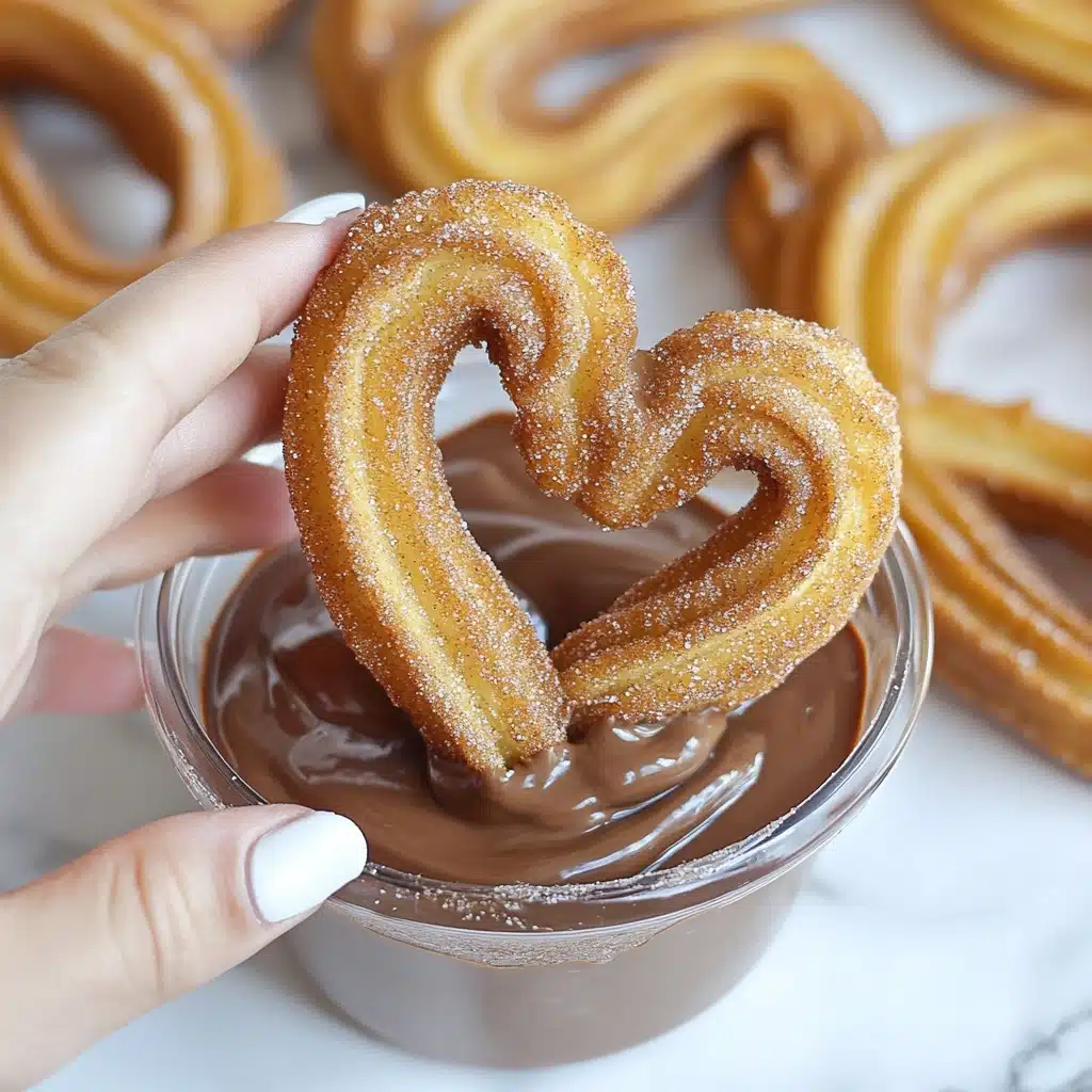 Heart-Shaped Churros Recipe - Recipe Image