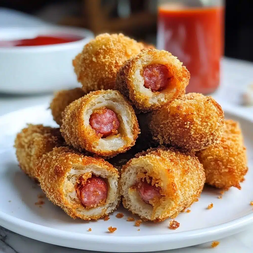 Cheese Dog Bread Rolls Recipe - Recipe Image