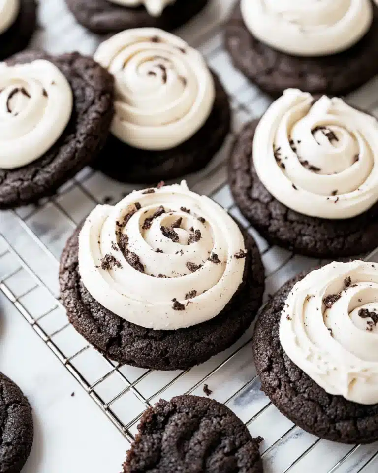 Chocolate Oreo Crumbl Cookie Recipe