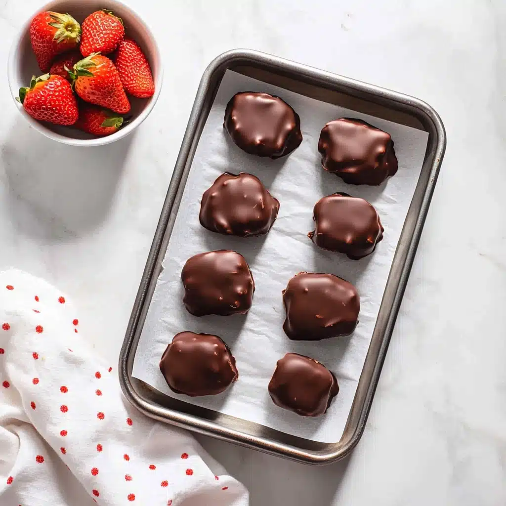 Frozen Strawberry Yogurt Bites Recipe - Recipe Image