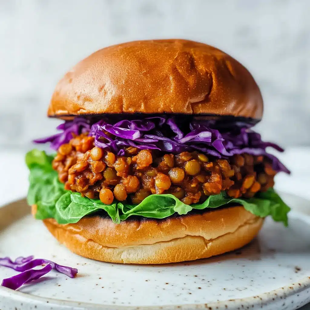 BBQ Lentil Sloppy Joes Recipe - Recipe Image