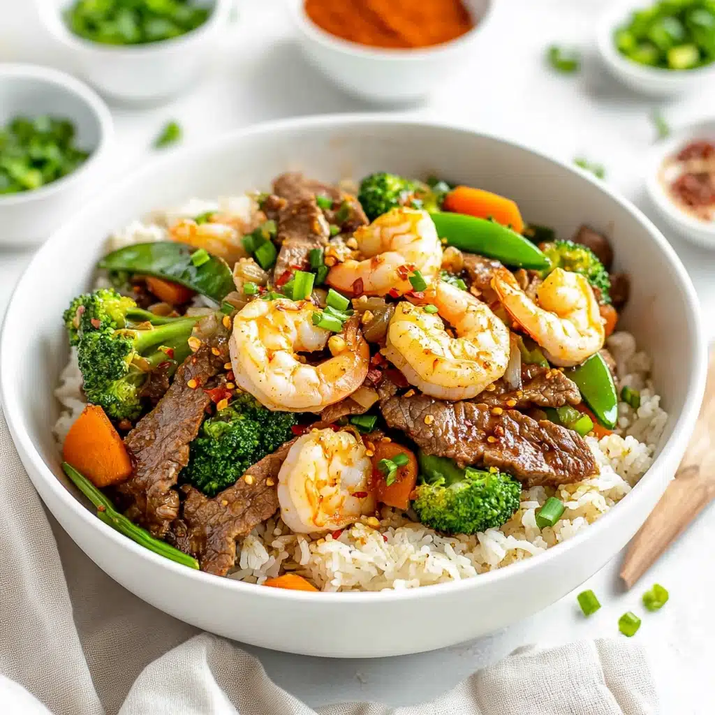 Steak and Shrimp Stir Fry Recipe - Recipe Image