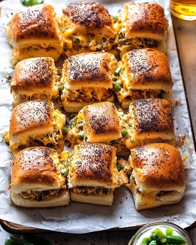 Buffalo Chicken Dip Sliders Recipe